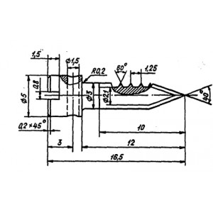 ОСТ 1 13104-78 Винты для пломбирования деревянных ящиков и других аналогичных изделий
