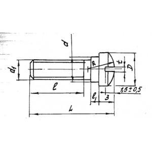 ОСТ 4Г 0.440.202-80 Винты для пломбирования деревянных и металлических ящиков