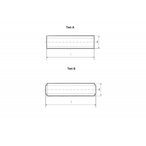 DIN 976 Шпильки резьбовые