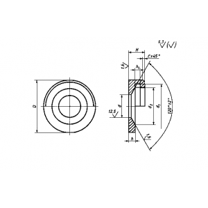 ГОСТ 4090-69 Шайбы подвесные