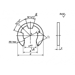 ГОСТ 11648-75 Шайбы упорные быстросъемные